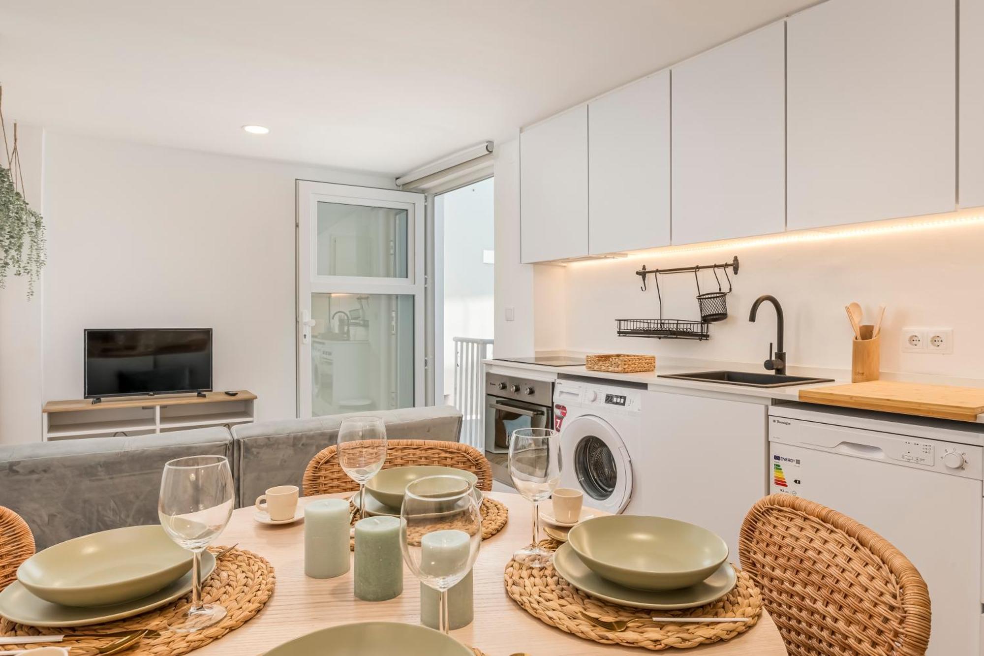 Chalet Marias - Parede Beach Apartments Bagian luar foto