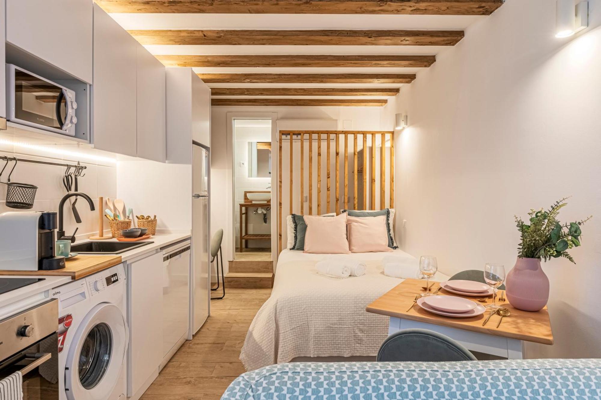 Chalet Marias - Parede Beach Apartments Bagian luar foto