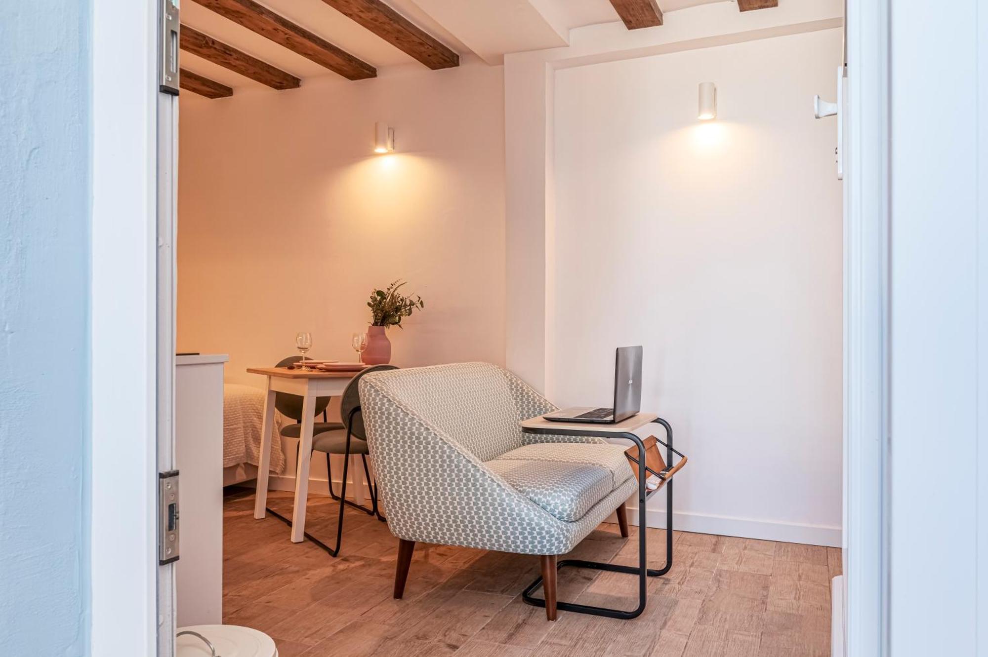 Chalet Marias - Parede Beach Apartments Bagian luar foto